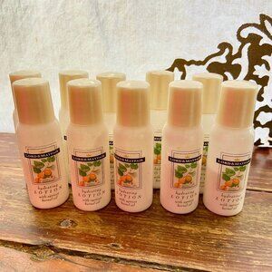 Lot of 10 LORD & MAYFAIR Travel Size Hydrating Lotion w/ Apricot Kernel Oil